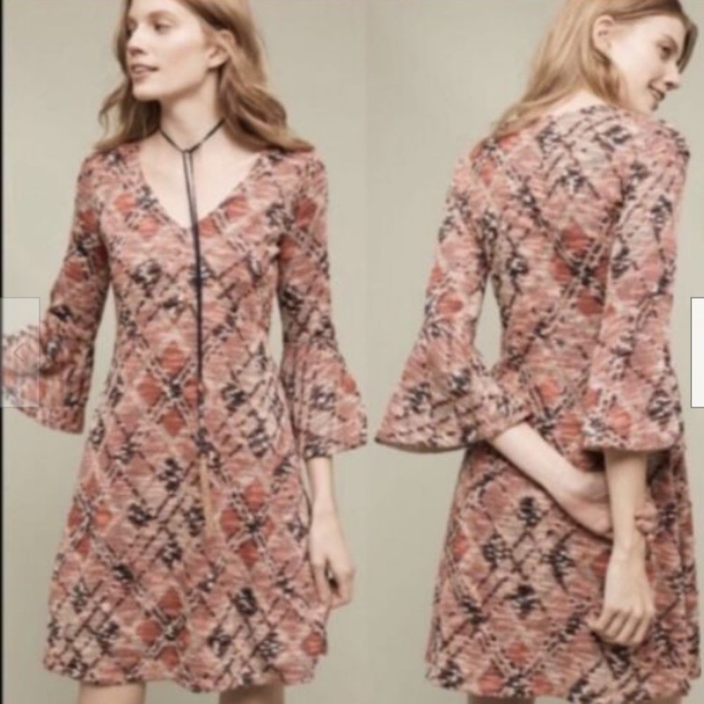 Anthropologie Maeve Erina Swing Dress, Size M